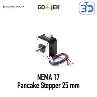 Original Bondtech NEMA 17 Pancake Stepper Motor 25 mm